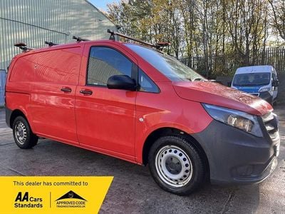 Red Used 2017 Mercedes Vito Van | £5,495 (Super price)