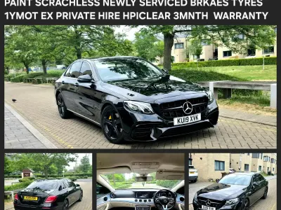 Used Mercedes E63 AMG Style 2019 Black Sedan