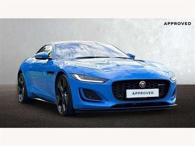 Blue Used 2021 Jaguar F-Type Coupe | £39,195 (A bit pricey)