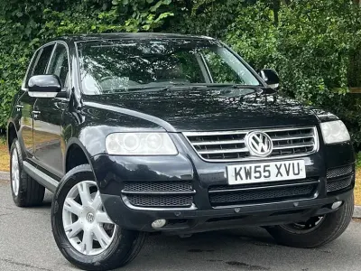 Used VW Touareg Sportline 245 HP (180 kW) 2005 Black SUV