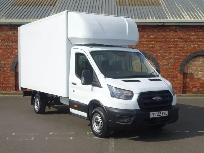 Used Ford Transit 130 HP (95 kW) 2022 White Cabriolet