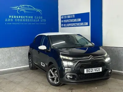 Used Citroën C3 Flair 83 HP (61 kW) 2021 Black Hatchback