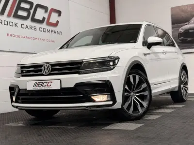 Used VW Tiguan R-line 150 HP (110 kW) 2016 White SUV