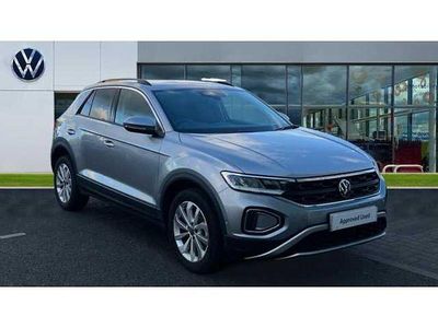 Pyrite silver metallic Used 2025 VW T-Roc Match SUV | £21,222 (Good price)