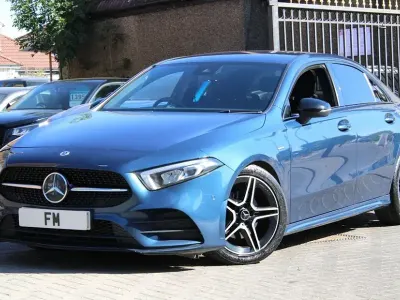Used Mercedes A180 Executive 136 HP (100 kW) 2022 Blue Sedan