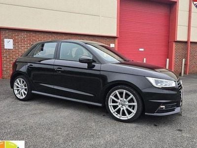 Used Audi A1 Sportback S-Line 125 HP (91 kW) 2017 Black Hatchback