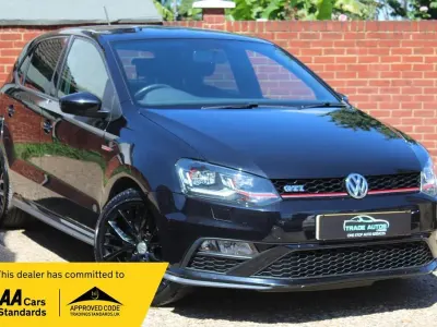 Used VW Polo GTI 192 HP (141 kW) 2017 Black Hatchback