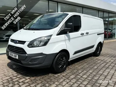 Used Ford Transit Custom 100 HP (73 kW) 2014 White Van