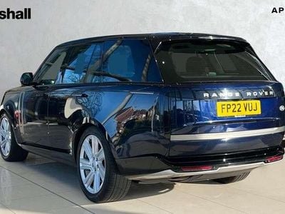 Begagnad Land Rover Range Rover HSE 400 HK (294 kW) 2022 Blå SUV