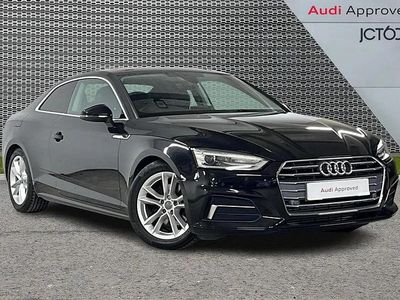 Used Audi A5 Sport 187 HP (137 kW) 2018 Black Coupe