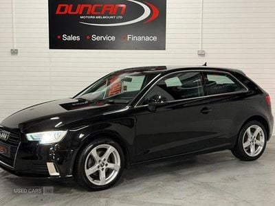 Used Audi A3 Sport 110 HP (80 kW) 2017 Black Hatchback