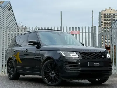 Begagnad Land Rover Range Rover Vogue SE 2018 Svart SUV