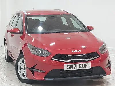 Used Kia Ceed 2021 Red Hatchback