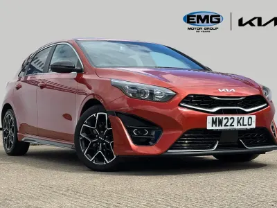 Used Kia Ceed GT GT-Line 158 HP (116 kW) 2022 Orange Hatchback