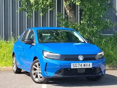 Used Vauxhall Corsa Design Edition 75 HP (55 kW) 2024 Blue Hatchback