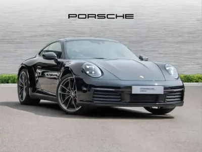 Used Porsche 992 379 HP (278 kW) 2021 Black Coupe