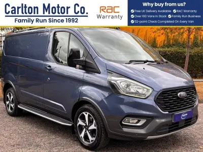 Used Ford Transit Custom Active 170 HP (125 kW) 2022 Blue Van