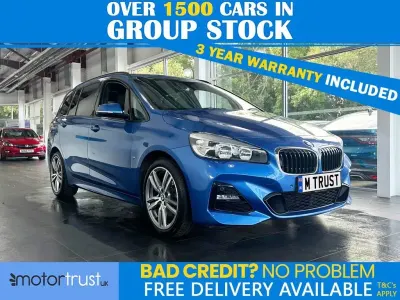 Used BMW 220 M Sport 190 HP (139 kW) 2020 Blue MPV