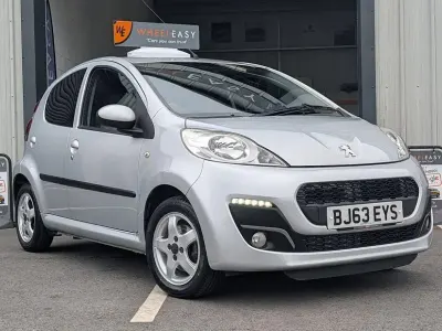 Used Peugeot 107 Allure 68 HP (50 kW) 2013 Silver Hatchback