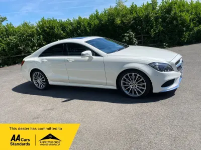 Used Mercedes CLS350 AMG Line Premium 258 HP (189 kW) 2016 White Coupe