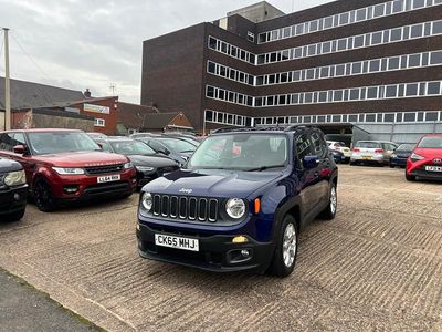 Blue Used 2015 Jeep Renegade Longitude SUV | £4,895 (Super price)