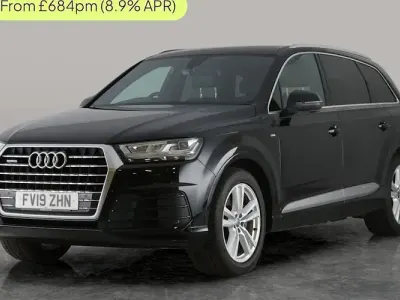 Used Audi Q7 S-Line 286 HP (210 kW) 2019 Black SUV