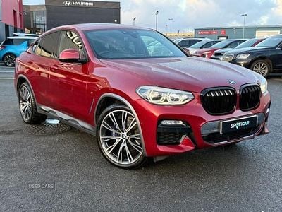 Red Used 2018 BMW X4 M Sport SUV | £22,990 (Fair price)