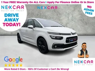 Used Citroën C4 Flair 130 HP (95 kW) 2018 White MPV