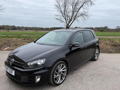 Used VW Golf VI GTD 170 HP (125 kW) 2011 Black Hatchback