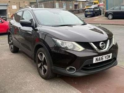 Used Nissan Qashqai N-Connecta 110 HP (80 kW) 2016 Black SUV