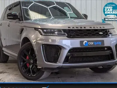 Używany Land Rover Range Rover Sport SVR 575 KM (422 kW) 2019 Szary SUV