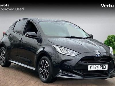 Used Toyota Yaris Hybrid Design 116 HP (85 kW) 2024 Black Hatchback