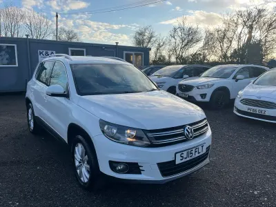 Gebraucht VW Tiguan Match 2015 Weiß SUV