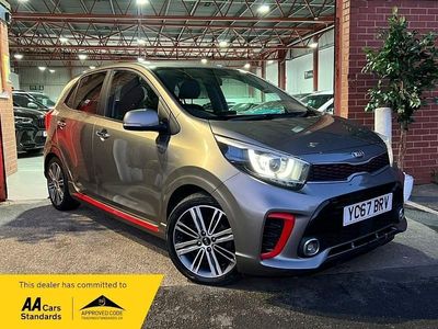 Used Kia Picanto GT-Line S 83 HP (61 kW) 2017 Silver Hatchback