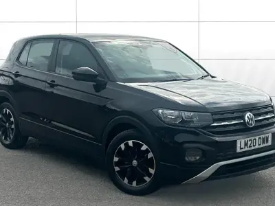 Used VW T-Cross S 95 HP (69 kW) 2020 Black SUV