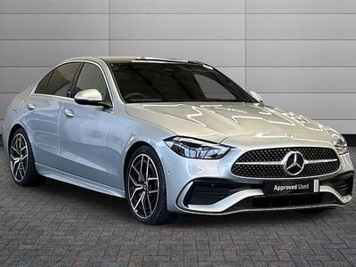 Silver Used 2024 Mercedes C220 AMG Line Premium Plus Sedan | £37,850