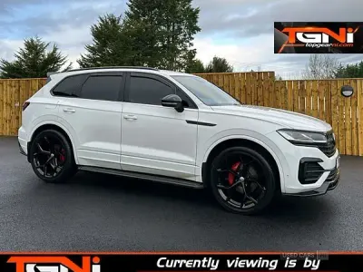 Used VW Touareg R-line 286 HP (210 kW) 2019 White SUV