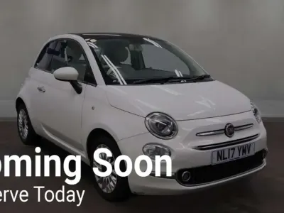 Gebraucht Fiat 500 Lounge 69 PS (50 kW) 2017 Weiß Kleinwagen