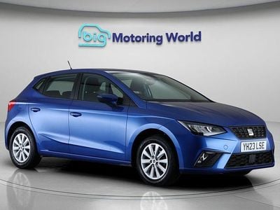 Used Seat Ibiza SE 94 HP (69 kW) 2023 Blue Hatchback