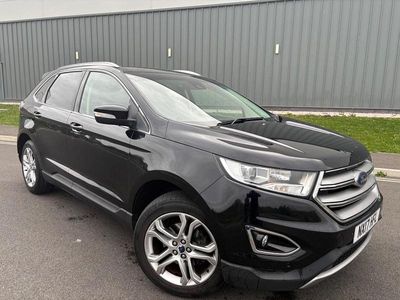 Black Used 2017 Ford Edge Titanium SUV | £8,350 (Fair price)