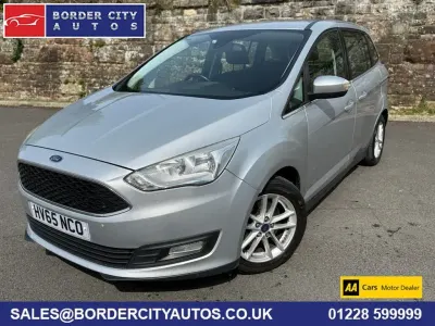 Used Ford Grand C-Max Zetec 120 HP (88 kW) 2015 Silver MPV