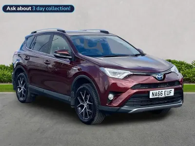 Gebraucht Toyota RAV4 197 PS (144 kW) 2017 Rot SUV