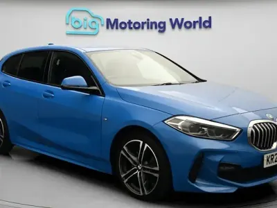 Used BMW 118 M Sport 136 HP (100 kW) 2023 Blue Hatchback
