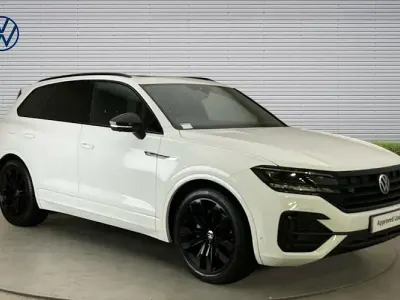 Used VW Touareg Black Edition 286 HP (210 kW) 2022 White SUV