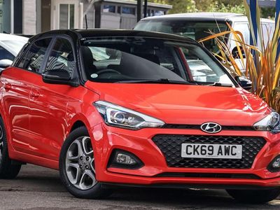 Red Used 2019 Hyundai i20 Hatchback | £10,991 (Fair price)
