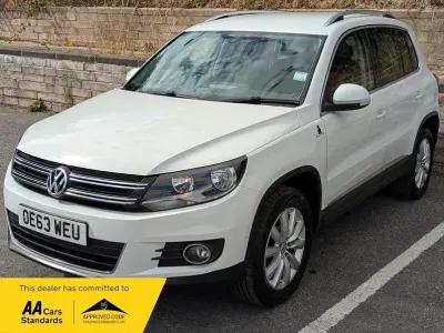 Used VW Tiguan Match 177 HP (130 kW) 2014 White SUV