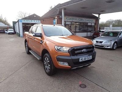 Used Ford Ranger Wildtrack 200 HP (147 kW) 2019 Orange Pickup
