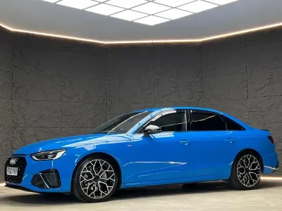 Used Audi A4 Black Edition 2021 Blue Sedan