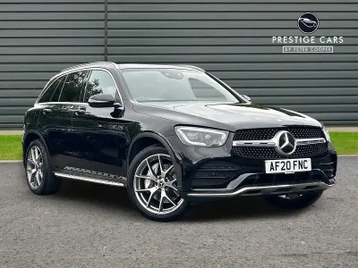 Used Mercedes GLC300 AMG line 245 HP (180 kW) 2020 Black SUV