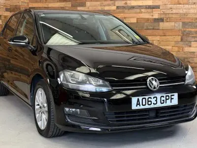 Used VW Golf VII S 105 HP (77 kW) 2014 Black Hatchback